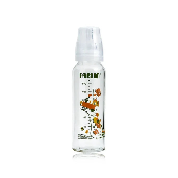 Farlin Heat Resistant Glass Feeder (8 Oz) Shrink