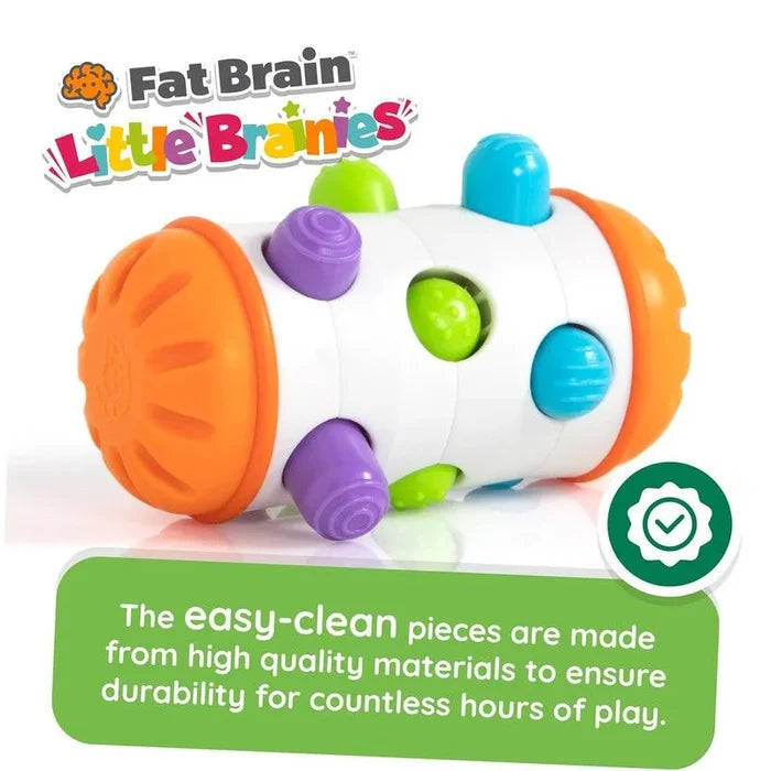 Fat Brain Rolio Pegs Rattle Toy