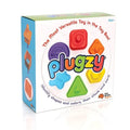 Fat Brain Toys Plugzy Shape Learning And Stacking Toy (13 Pcs)