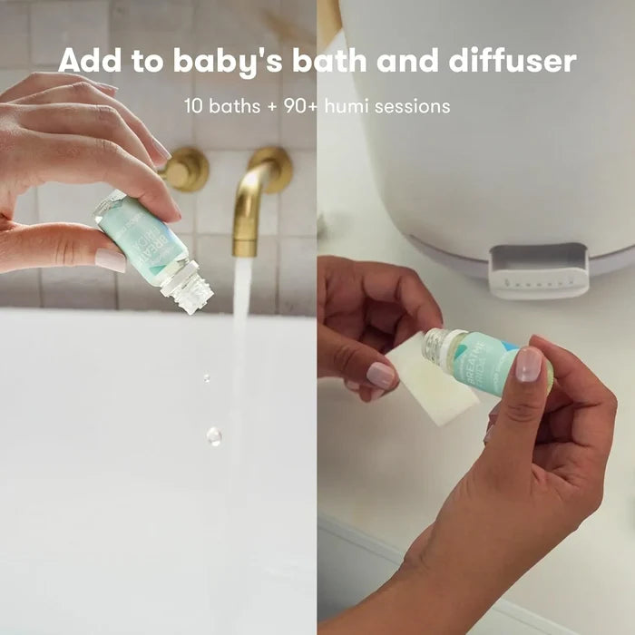 Frida Baby Breathe Vapor Bath Drops Organic Essential Oil (For Sick Day Comfort)