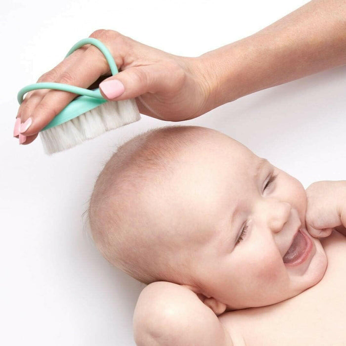Frida Baby Infant Head-Hugging Hairbrush + Styling Comb Set