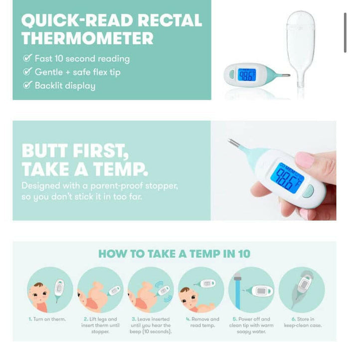 FridaBaby Quick-Read Digital Rectal Thermometer.