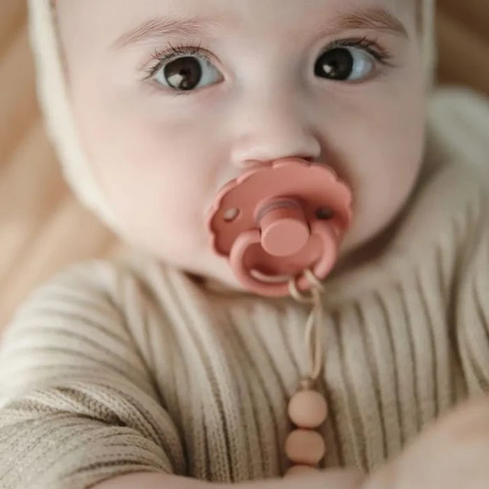 FRIGG - Daisy Latex Pacifier Size 2 (6-18Months 2-Pack)
