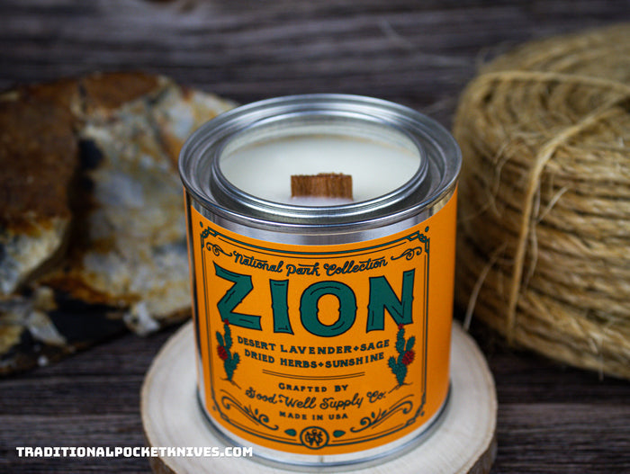 Good & Well Supply Co. National Park Series Candle: Zion