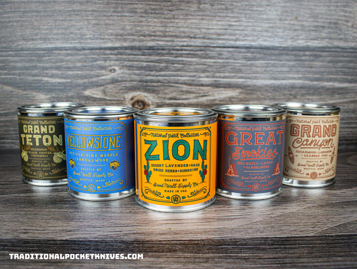 Good & Well Supply Co. National Park Series Candle: Zion