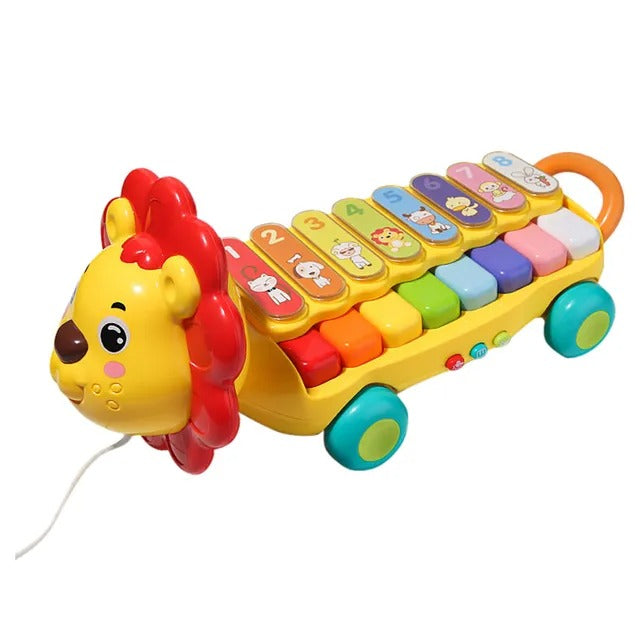 Goodway Musical Piano Pull Toy - Lion