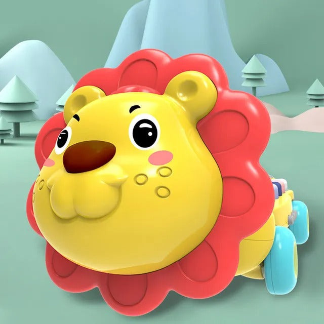 Goodway Musical Piano Pull Toy - Lion