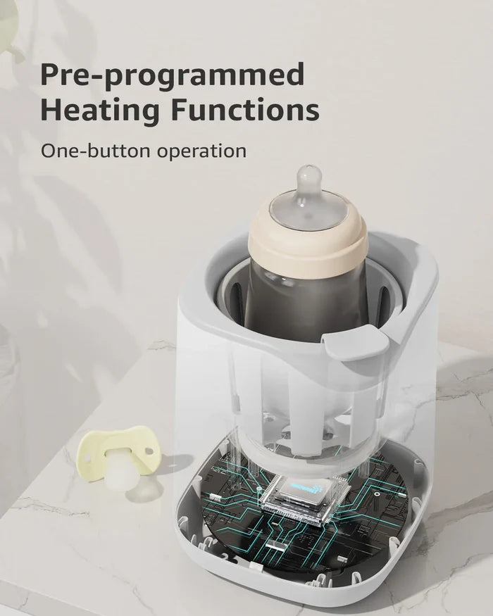 Grownsy 10 In 1 Fast Baby Bottle Warmer