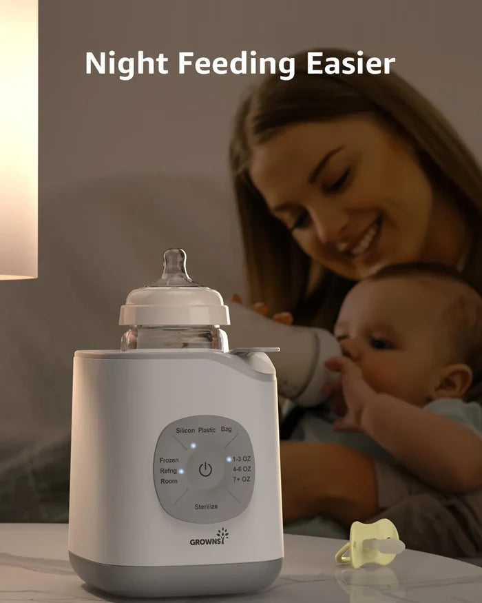 Grownsy 10 In 1 Fast Baby Bottle Warmer