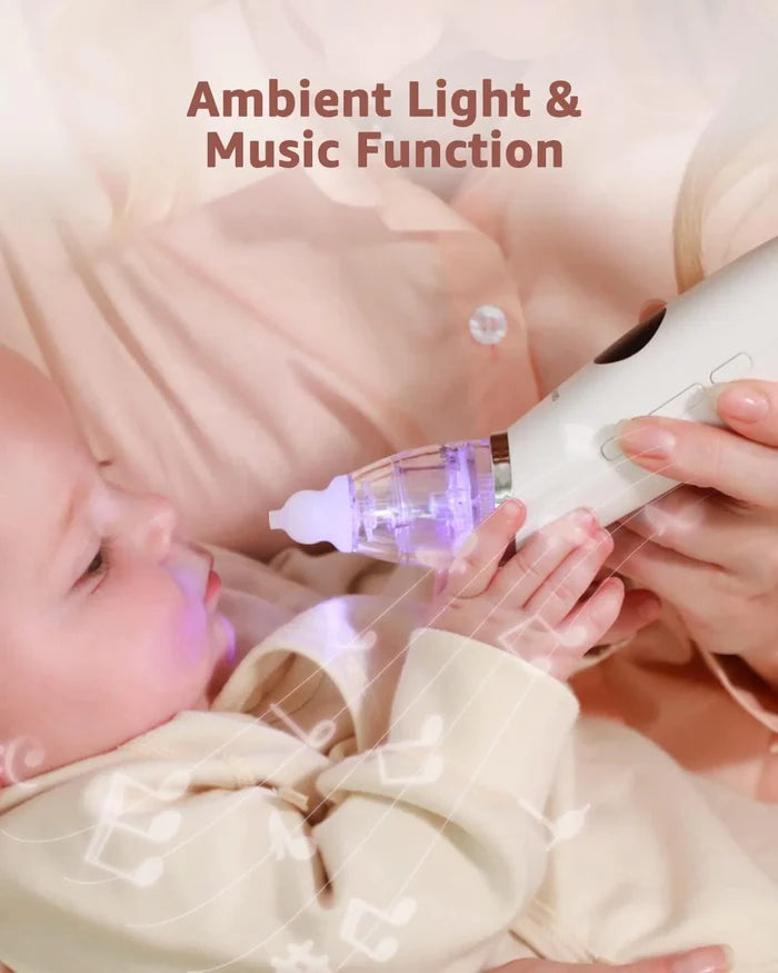 Grownsy Electric Baby Nasal Aspirator With 3 Sunction Modes