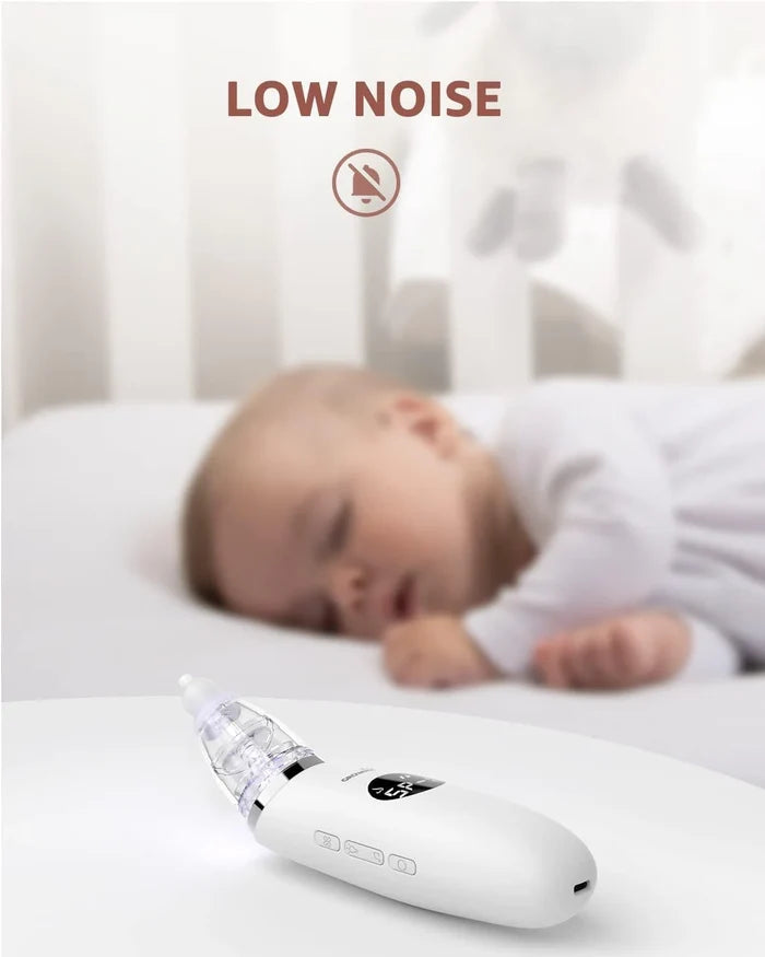 Grownsy Electric Baby Nasal Aspirator With 3 Sunction Modes