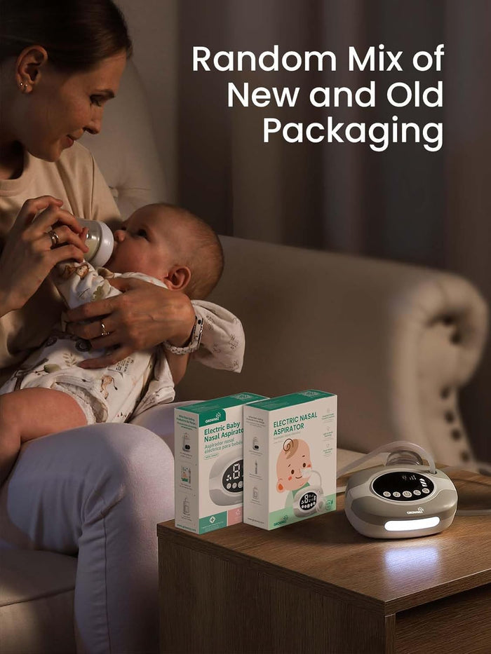 Grownsy Electric Nose Suction For Baby (Grey)