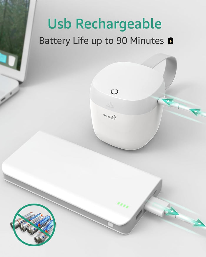 Grownsy Portable UV Pacifier Sanitizer with USB Charging