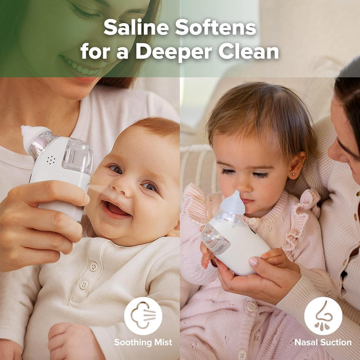 Haakaa 2-in-1 Electric Baby Nasal Aspirator with Sprayer