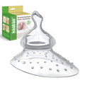 Haakaa Breastfeeding Nipple Shield – Orthodontic Teat (Round Base)