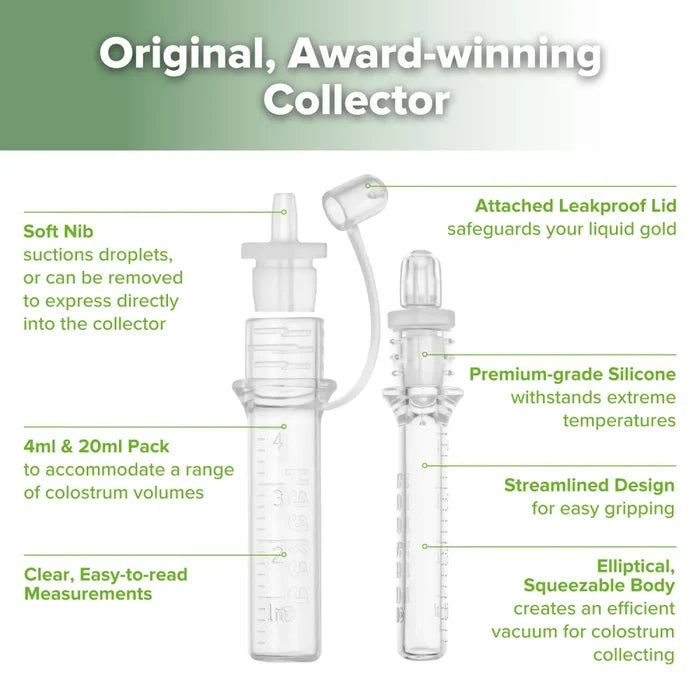 Haakaa Colostrum Collector + Steriliser Bag + Ice Brick
