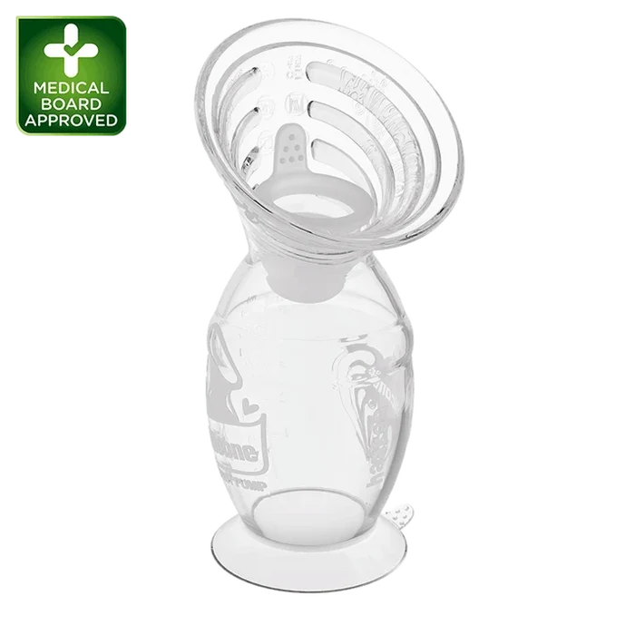 Haakaa Silicone Manual Breast Pump + Spill Guard Insert