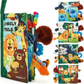 Hahaland Baby Books, Tummy Time Toy High Contrast Sensory Toys (0-6 Months)