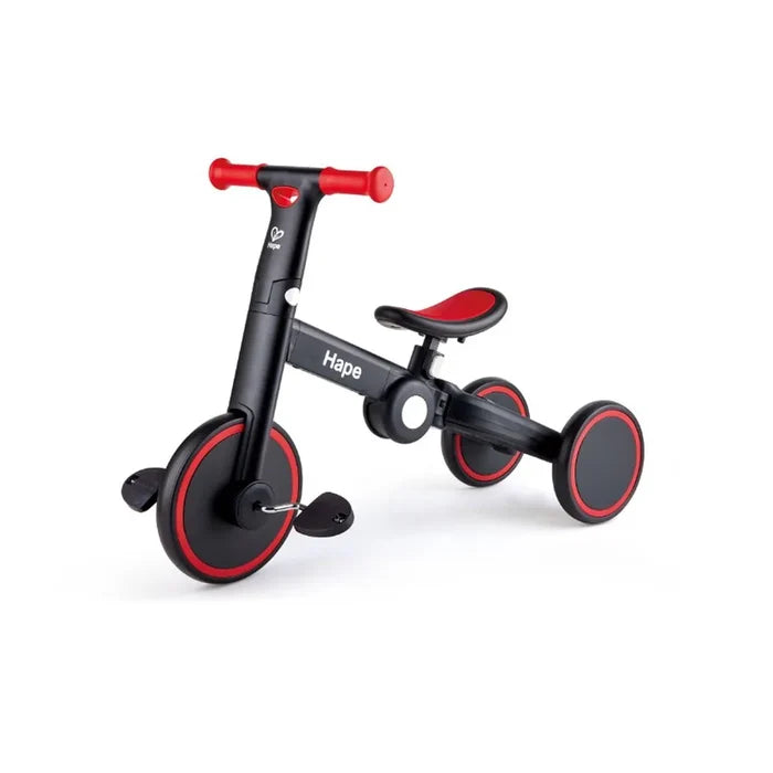 Hape - 2-in-1 Multi-Use Segway Balance Bike & Tricycle - Red