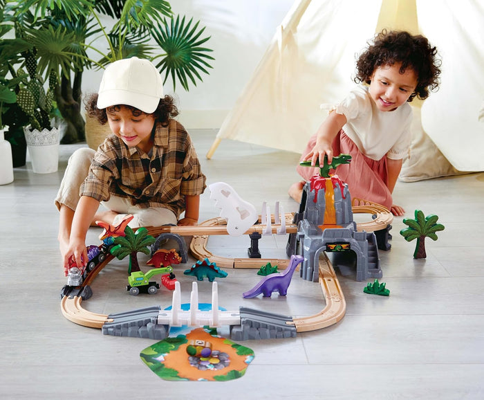 Hape Dino Railway Adventure Set