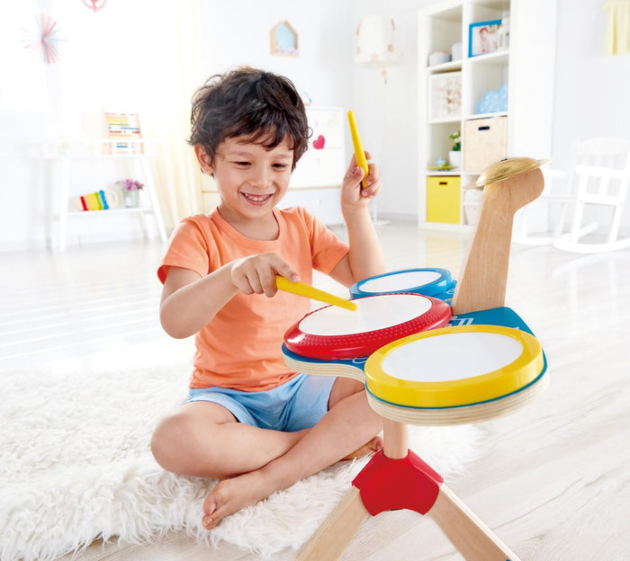 Hape  Drum And Cymbal Set