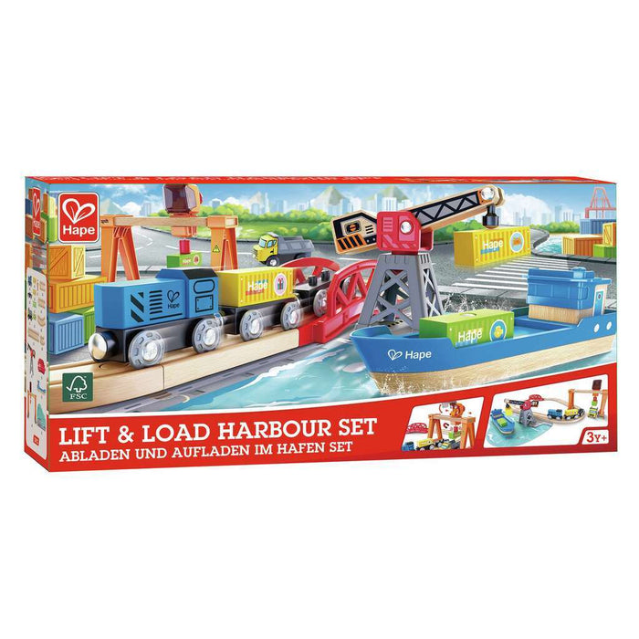 Hape Lift & Load Harbour Set
