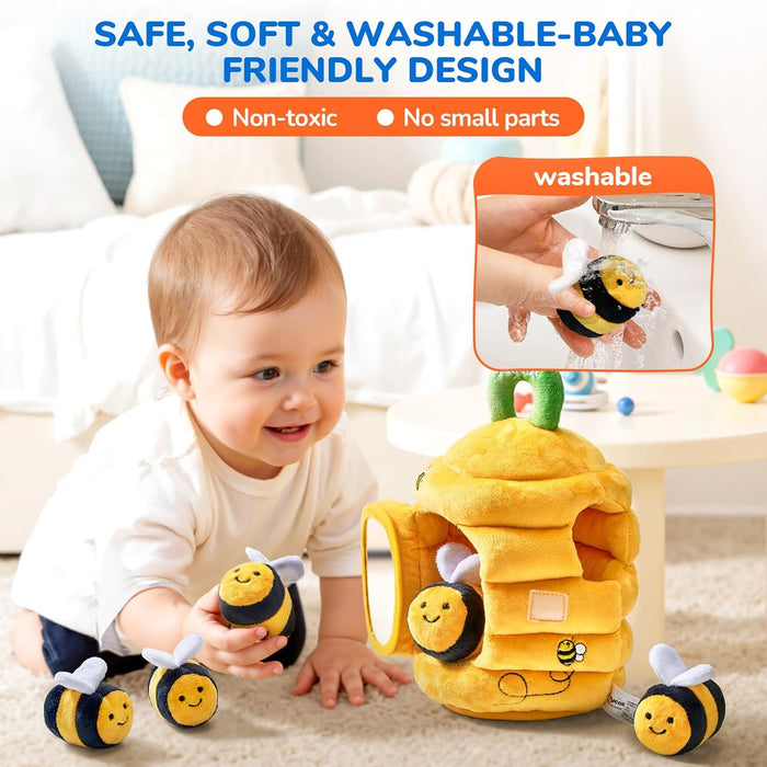 HoneyBee Home Play Montessori Sensory Baby Toy Set