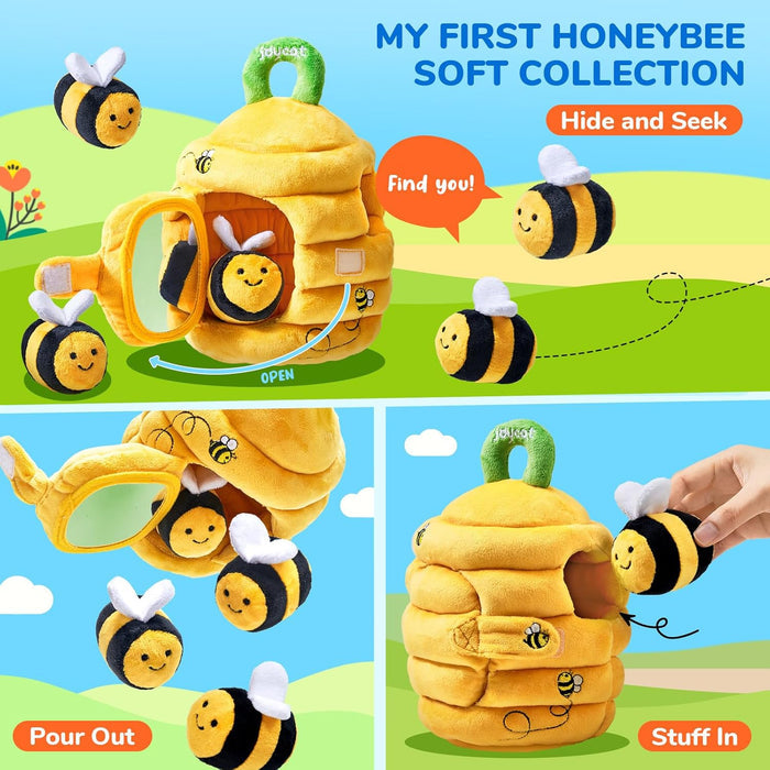 HoneyBee Home Play Montessori Sensory Baby Toy Set