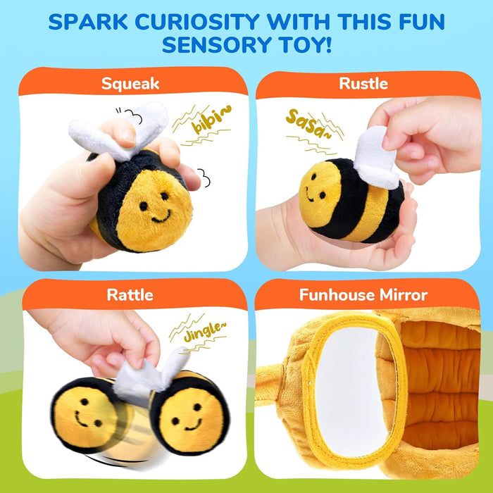 HoneyBee Home Play Montessori Sensory Baby Toy Set