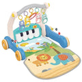 Huanger 2-in-1 Baby Piano Playmat With Music & Walker