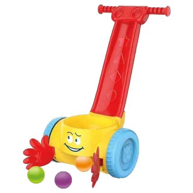 Huanger 2-in-1 Kids Ball Popper & Scooper Walker With Music