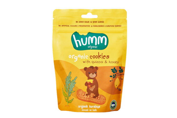 Humm Organic Cookies With Quinoa And Honey (55g)