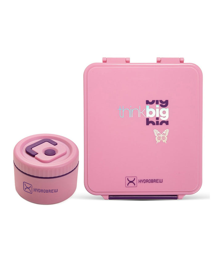 Hydrobrew Bento Lunch Box With Steel Food Jar