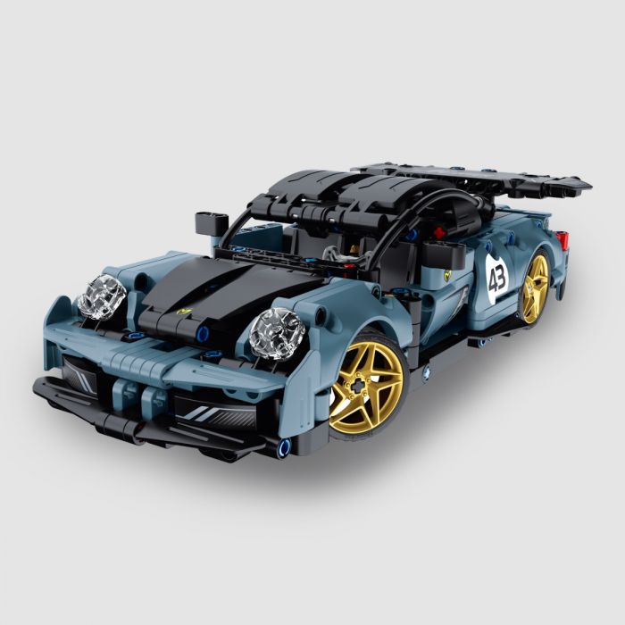 iM.Master 2.4G R/C & APP Programming Super Car (8043) – Blue, 449pcs