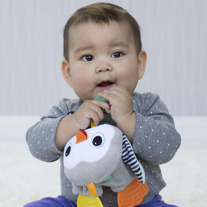 Infantino Cuddly Teether - Penguin.