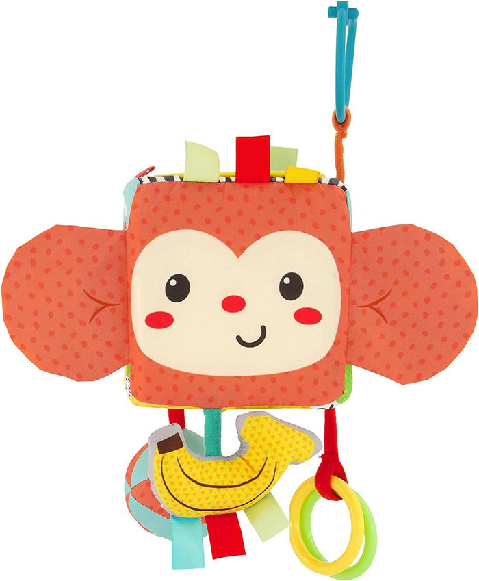 Infantino Peek & Seek Sensory Discovery Cube.