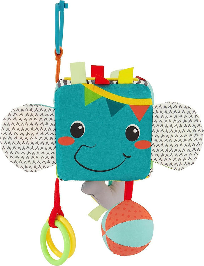 Infantino Peek & Seek Sensory Discovery Cube.