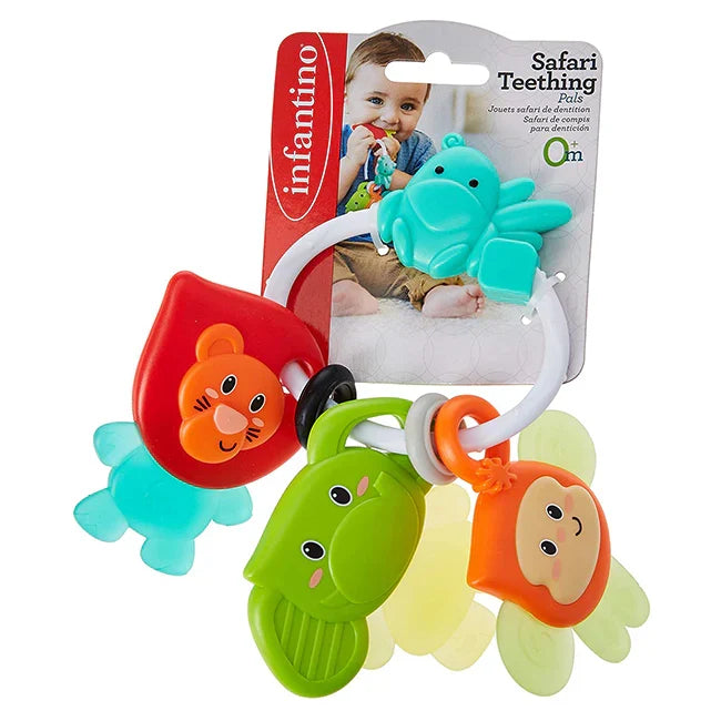 Infantino Teether Safari Ring Pals.