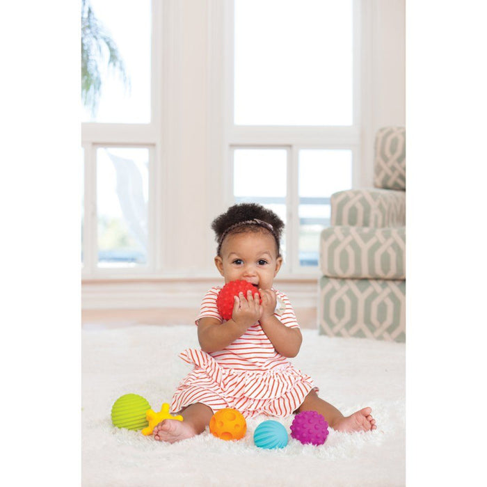Infantino Textured Muliti-Ball Set Toys For Baby (Classic)
