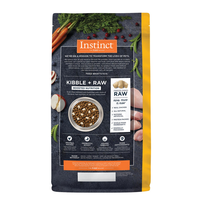 Instinct Raw Boost Chicken Dry Dog Food, 3.5 lb. Bag