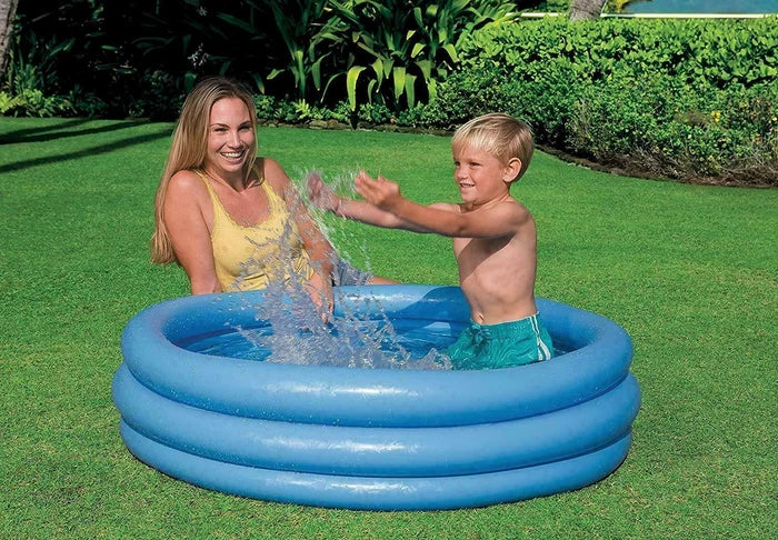 Intex Crystal Blue Pool, 3-Ring (1.47mx33cm)