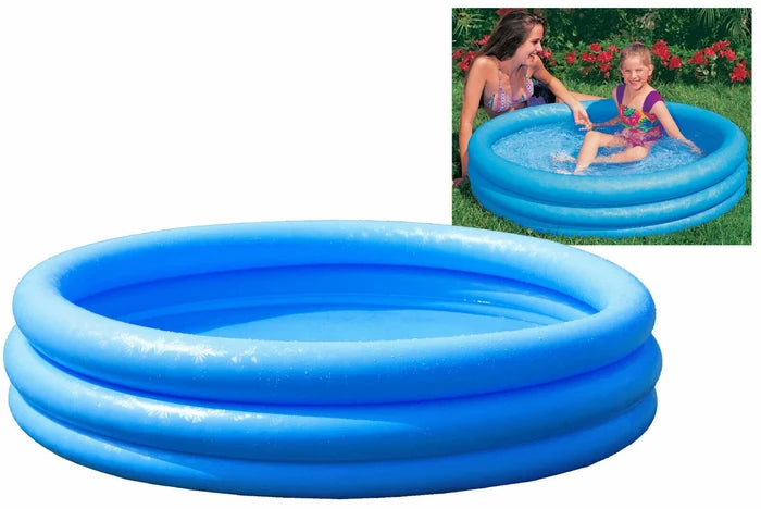Intex Crystal Blue Pool, 3-Ring. (1.68mx38cm)