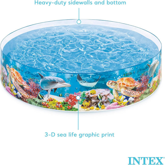 Intex Deep Blue Sea Snapset Pool (2.44mx46cm)