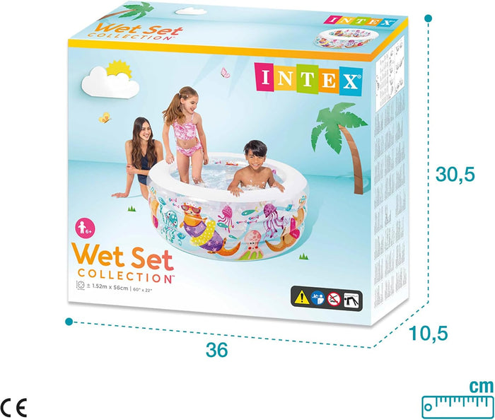 Intex Little Otter Pool, W/ Infl. Floor (1.52mx56cm)