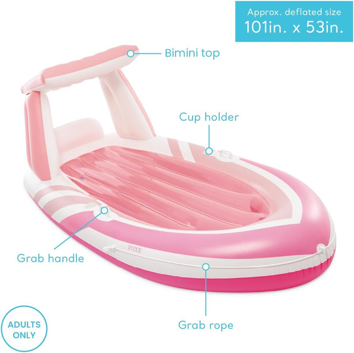 Intex Paradise Boat Float (Pink)