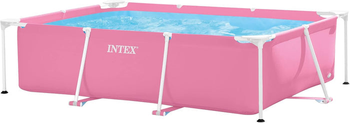 Intex Pink Rectangular Frame Pool 2.2mx1.5mx60cm