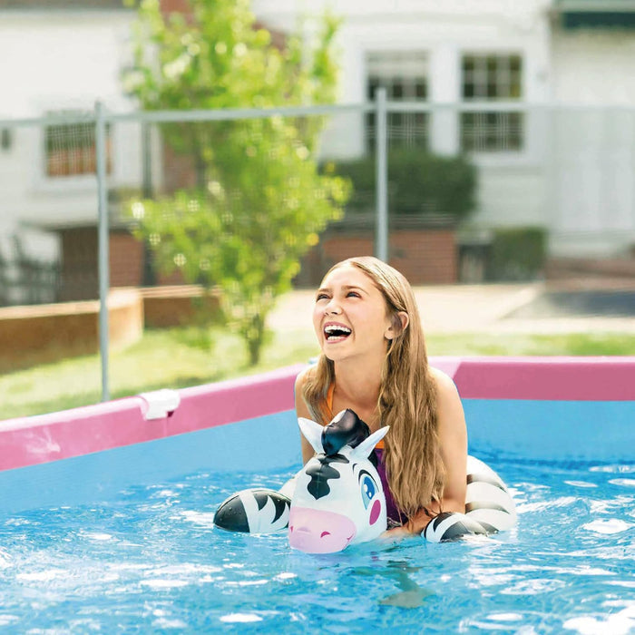 Intex Pink Rectangular Frame Pool 2.2mx1.5mx60cm