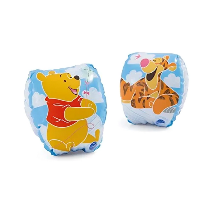Intex Prism Frame Premium Above Ground Swimming Pool Set (3.66mx99cm) With Intex Winnie The Pooh Deluxe Arm Bands