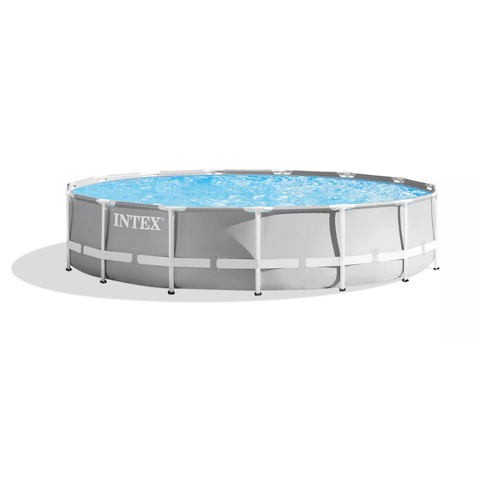 Intex Prism Frame Premium Above Ground Swimming Pool Set With Filter Pump Only (3.66mx76cm)