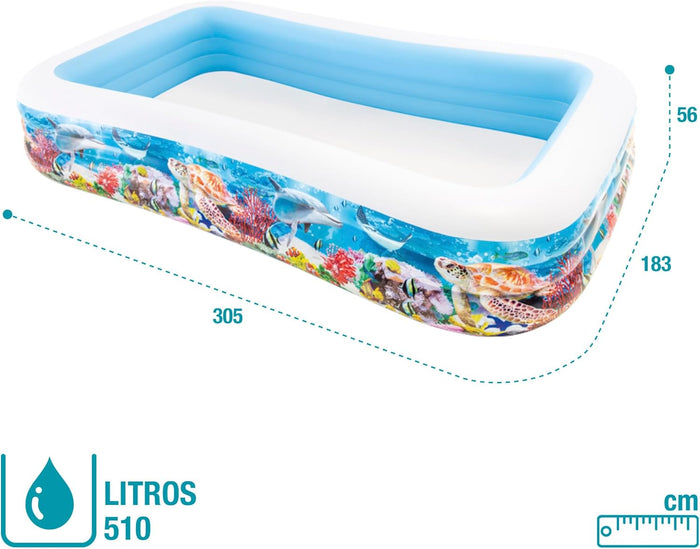 Intex Sealife Swim Center Pool (3.05mx1.83mx56cm)